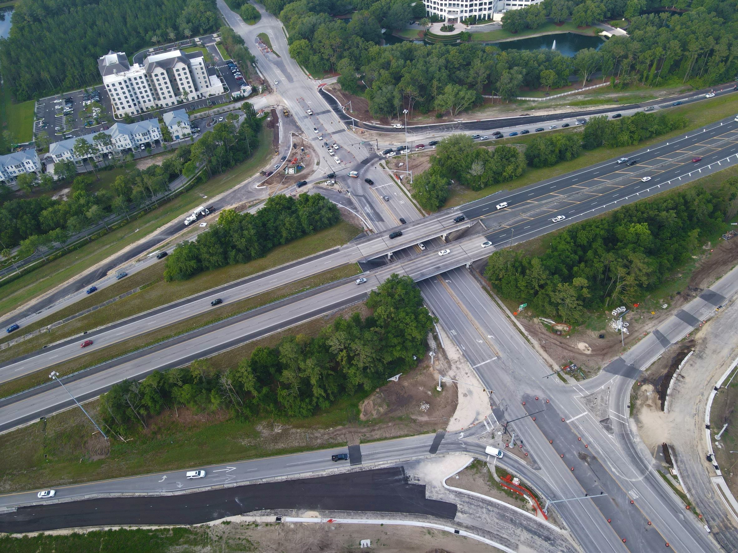 JTB and San Pablo Road Diverging Diamond Interchange – Creative ...